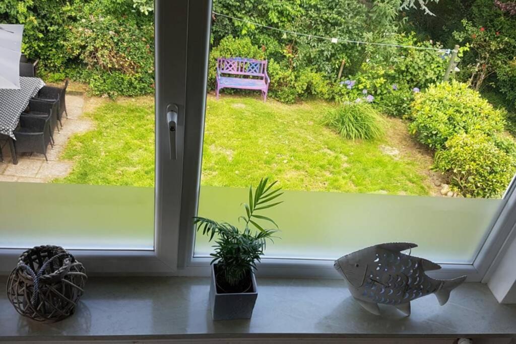 Gemuetliche Haushaelfte Mit Garten Und Terrasse Flensburg Dış mekan fotoğraf