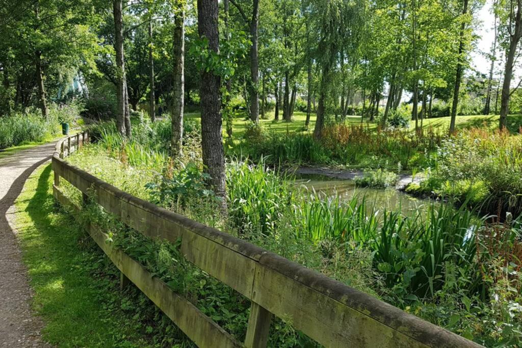 Gemuetliche Haushaelfte Mit Garten Und Terrasse Flensburg Dış mekan fotoğraf