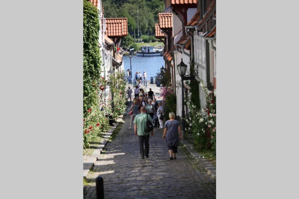 Gemuetliche Haushaelfte Mit Garten Und Terrasse Flensburg Dış mekan fotoğraf