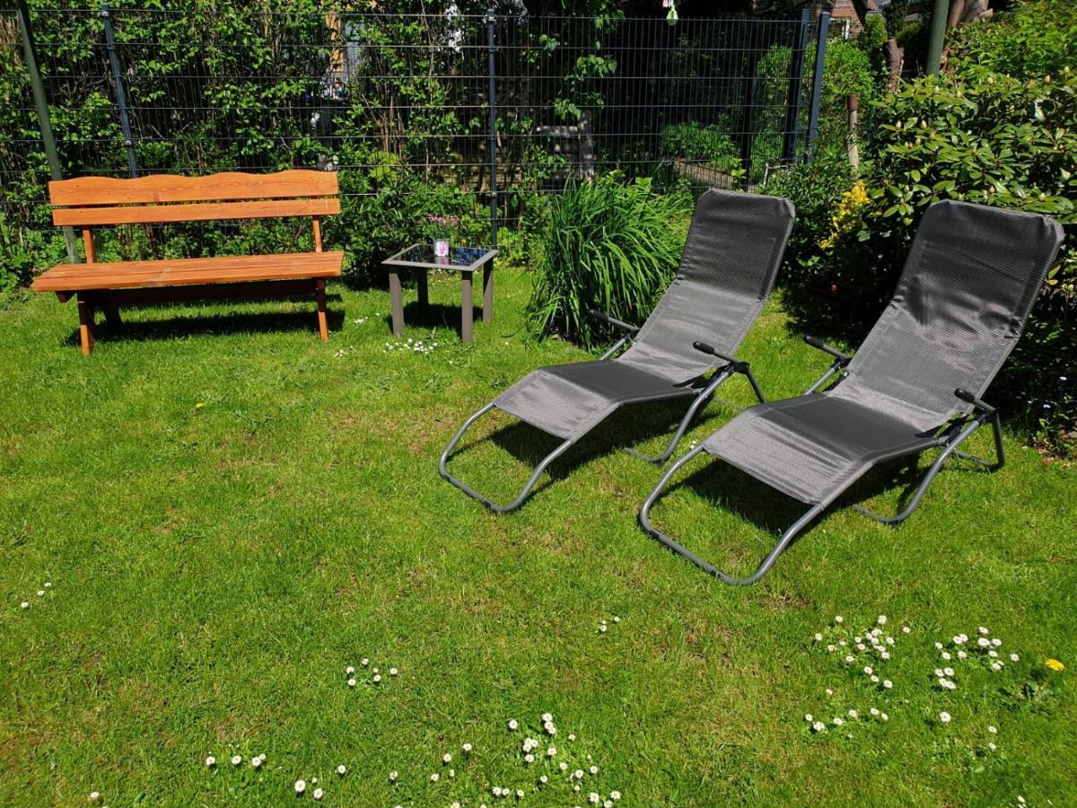 Gemuetliche Haushaelfte Mit Garten Und Terrasse Flensburg Dış mekan fotoğraf
